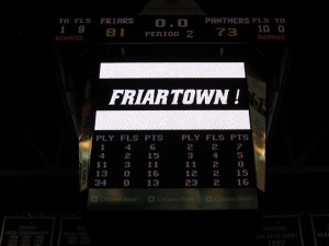 scoreboard Providence 81, Pittsburgh 73
