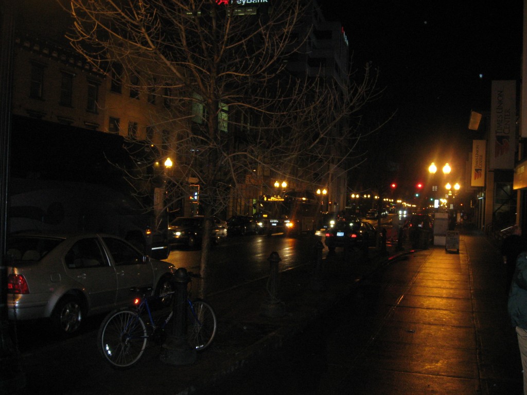 Outside the Arena