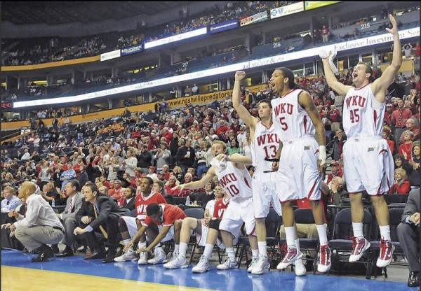 WKU Had a Lot to Celebrate Tonight (Joe Imel/BG Daily News)