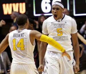 Kevin Jones Has Been Ferocious for West Virginia All Season (AP Photo/D. Smith)