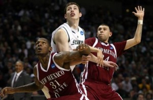 Wendell McKines (31) and New Mexico State Hosts Nevada Is A Huge Contest Later Tonight (AP)