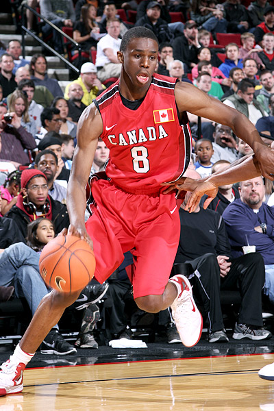 Thanks to a unique broadcast rights agreement inked on Tuesday, audiences in Andrew Wiggins' native Canada will be able to watch all of his games. (AP)
