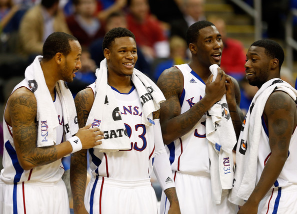 Kansas got back on the right track last night (Photo credit: Getty Images).