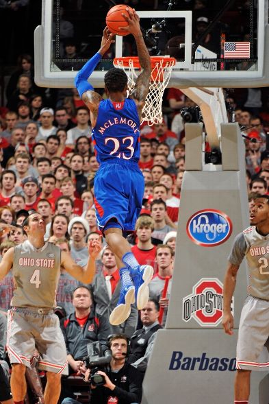 The Jayhawks are flashed their Final Four potential in beating Ohio State on the road (Photo credit: Getty Images).
