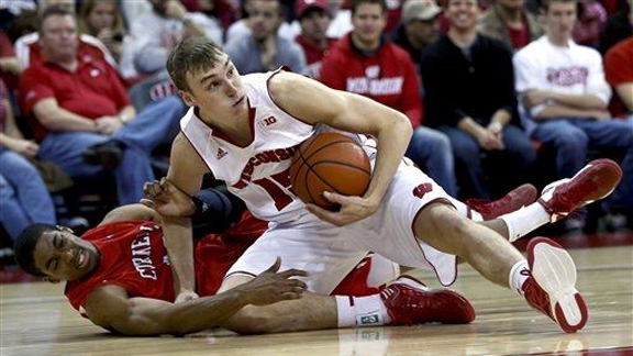 Sam Dekker (right) may be Wisconsin's best scoring option but he will have wait till next year for extended playing time.