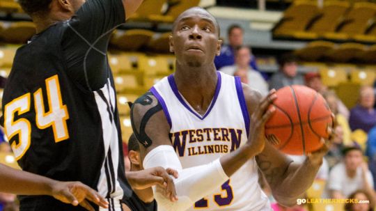The play of big man Terell Parks will be key in Western Illinois's quest for a conference crown (Western Illinois athletics)