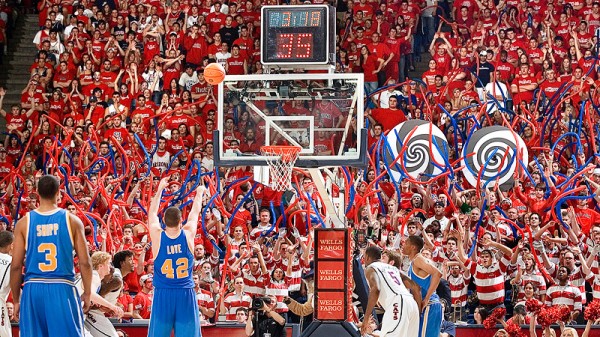The McKale Will Be Jumping Thursday Night, Providing Yet Another Boost For The Wildcats (Willy Low, AP Photo)