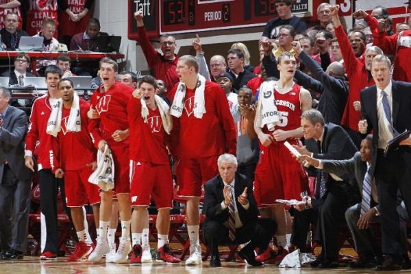 Arguably the best team in the Big Ten couldn't deal with their stylistic opposite, Wisconsin (Photo credit: Getty Images).