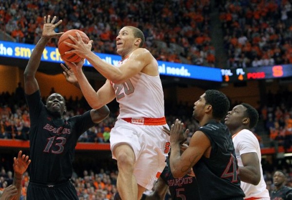 A tough two-game stretch couldn't stop the surging Orange (photo credit: Getty Images).