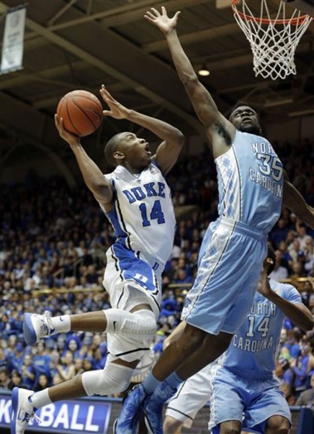 Rasheed Sulaimon was a second-half catalyst in Duke's victory against North Carolina. (AP)