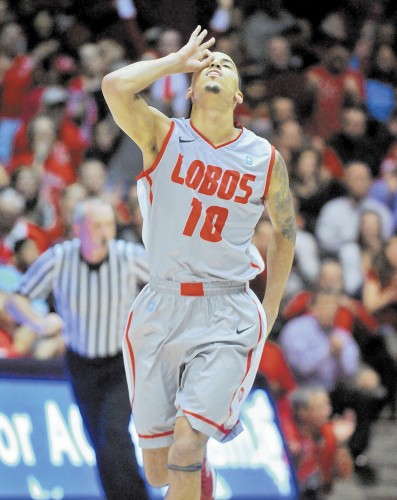 Will Kendall Williams Lead the Lobos to a Number 2 Seed? (Maria Brose / Albuquerque Journal)