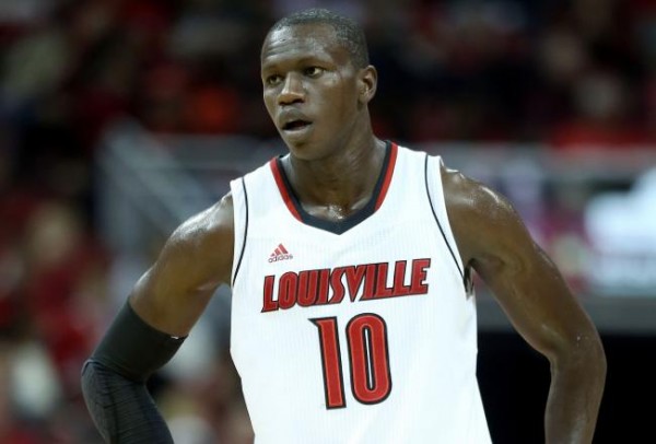 With Dieng protecting the rim, Louisville's defense is almost impossible to pry open (AP Photo).