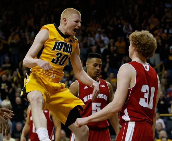 Aaron White will have to score more this season for Iowa to offset the loss of Roy Devyn Marble.(Brian Ray, The Gazette via AP)