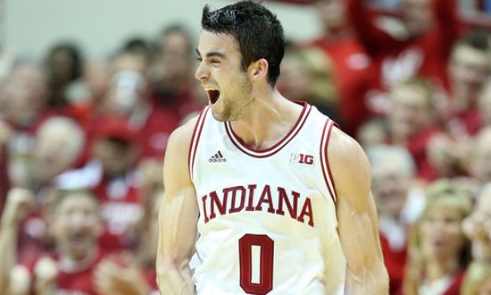 Will Sheehey scored a career-high 30 points Thursday as Indiana knocked off Iowa. (Andy Lyons/Getty Images)