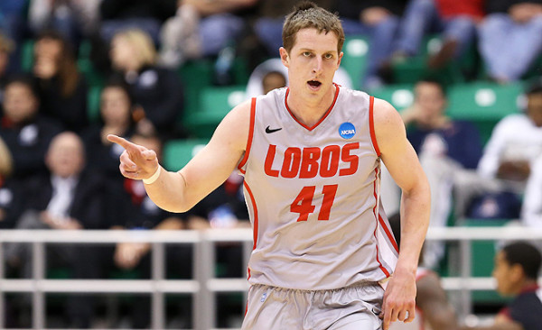 Cameron Bairstow And The Lobos Earned A Big Home Win Over San Diego State on Saturday Night (Streeter Lecka, Getty Images)