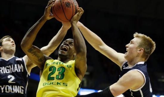 All game long, Elgin Cook and Oregon were one step ahead. (AP Photo/Morry Gash)