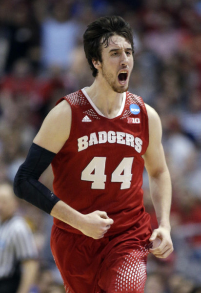 Frank Kaminsky came back to school for his senior season to lead a veteran Wisconsin team with a chance to go back to the  Final Four. (AP Photo/Alex Gallardo)