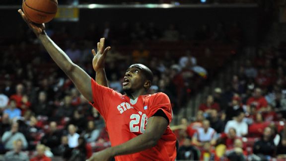 Jameel Warney could lead Stony Brook to an America East title this season. (Mitchell Layton/Getty Images)