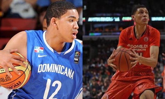 Don't forget about Kentucky's Karl-Anthony Towns (left) or North Carolina's Justin Jackson either.