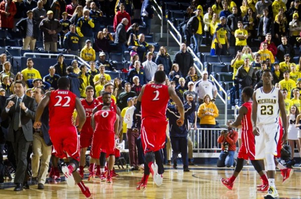 After A Weekend Loss To NJIT, Caris LaVert And Michigan Didn't Think Things Could Get Any Worse. They Did On Tuesday. 