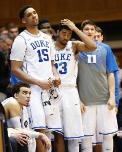 The Duke faithful are puzzled by the team's recent slide (getty images)