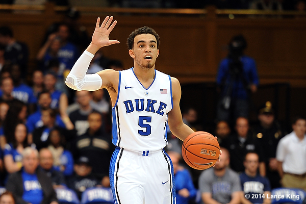 Tyus Jones may fly under the radar on a team with Jahlil Okafor, but he's been a revelation for Duke (Lance King)