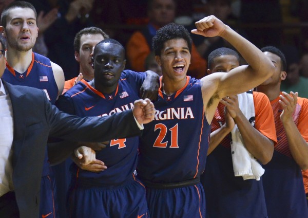 Virginia Escaped With a 12-0 Finish to Its Game Against Virginia Tech Sunday (USA Today Images)