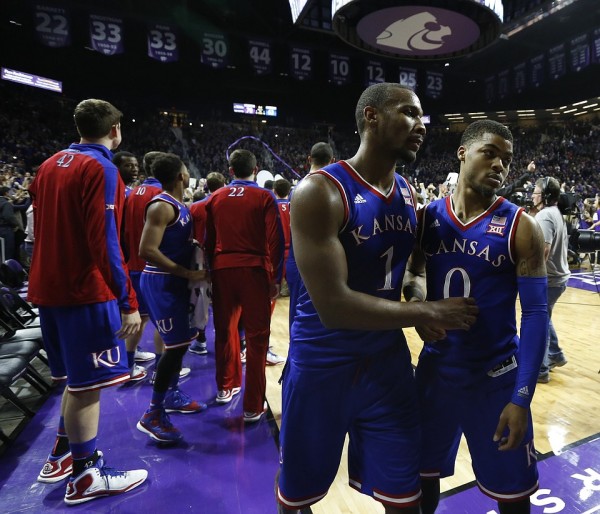 The Big 12 title race is wide open after Kansas lost on Monday night. (KUSports) 