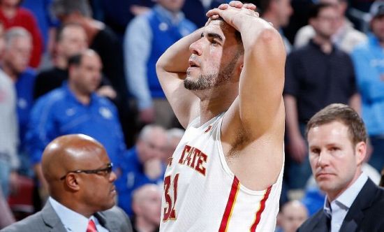 Georges Niang and company were in for a surprisingly tough day. Unfortunately for Iowa State and the Big 12, that tough day ended in not one but three of its marquee programs getting knocked out. (Joe Robbins/Getty Images)