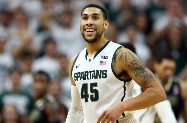 Denzel Valentine Is Back For A Final Season In Spartan Green And White (Photo: USAT Sports)