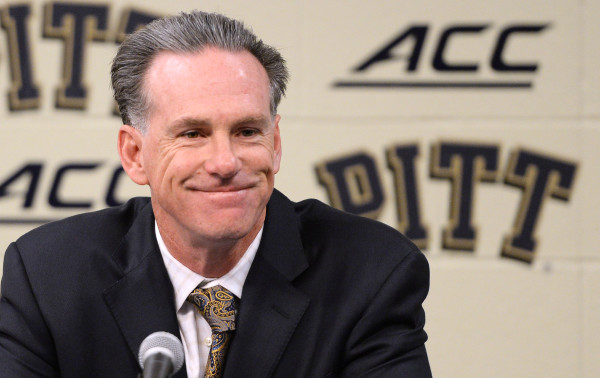 Jamie Dixon is not know for playing rigorous non conference opponets, but Pittsburgh plays two preseason ranked teams this season. (Matt Freed/Post-Gazette) 