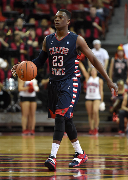 Fresno State senior guard Marvelle Harris went from unranked prospect to Mountain West Preseason Player of the Year. (Ethan Miller/Getty Images North America)
