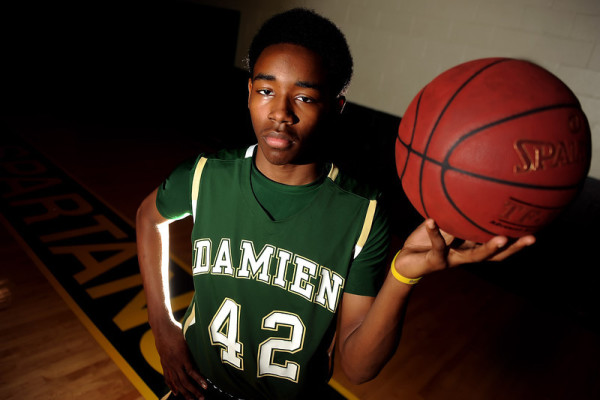 Freshman Point Guard Jeremy Hemsley Is Beginning To Get Comfortable (Damien Spartans)