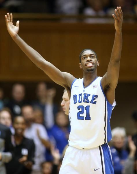 Amile Jefferson has proved to be Duke's X-factor in his absence (photo: AP Photo/Erik Perel).