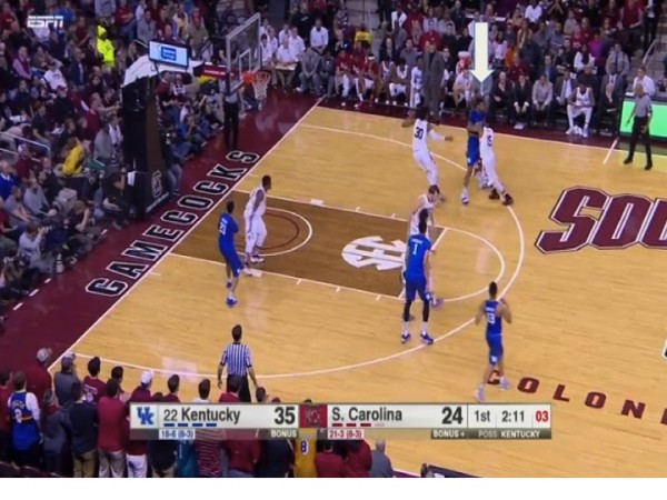 Tyler Ulis finds daylight when he turns the corner. 