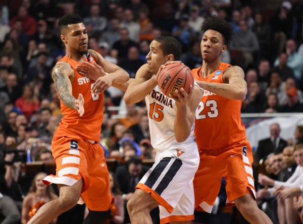 Virginia is not the first Syracuse opponent that Michael Gbinije, Malachi Richardson and the Orange 2-3 zone have locked up. (Photo: David Banks-USA TODAY Sports)