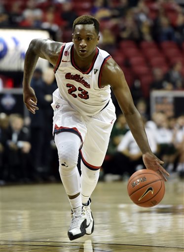 Marvelle Harris And Fresno State Are Heading To The NCAA Tourney (AP Photo/David Becker)