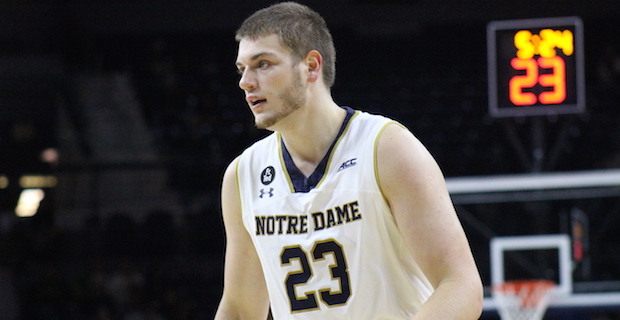 Is Martinas Geben the next Mike Brey big man to make the leap? (Tom Loy/247 Sports)